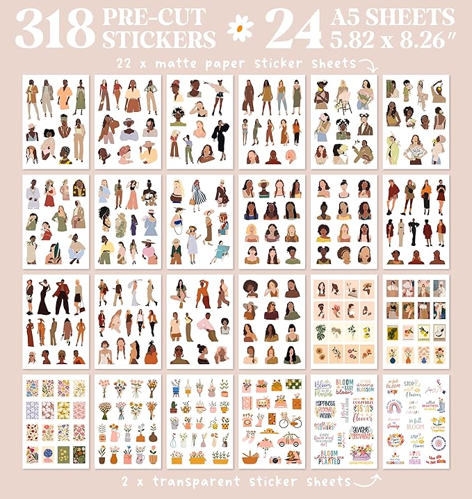 Blooming Beauties Sticker Book