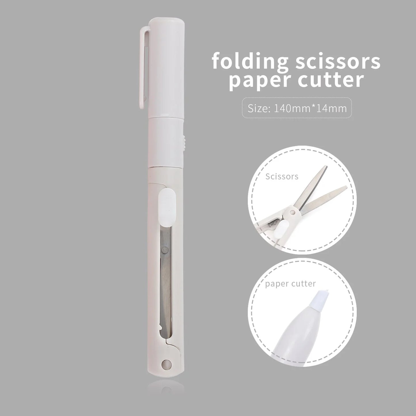 2-in-1 Scissors and Craft Blade